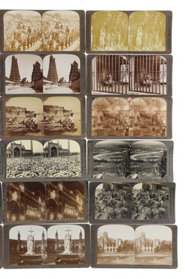 Lot 125 - Stereoviews of India