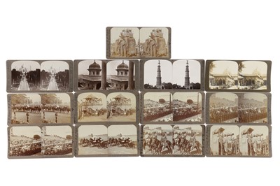 Lot 125 - Stereoviews of India