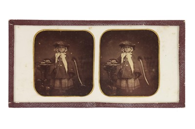 Lot 131 - Stereoview Young Girl