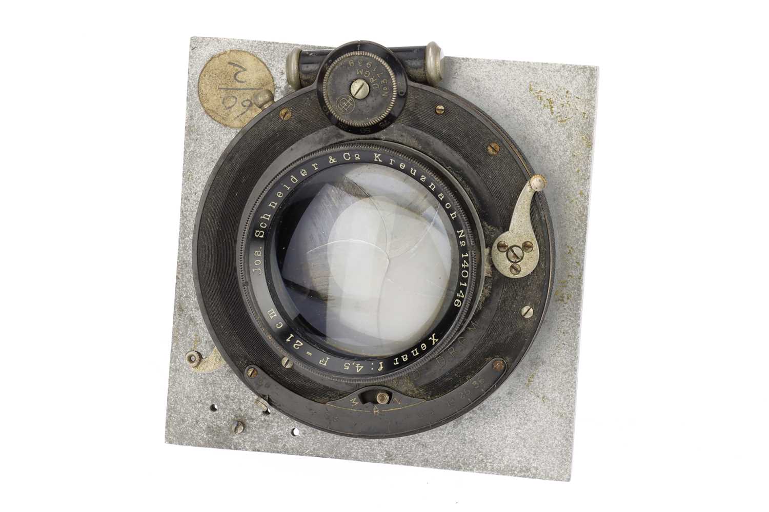 Schneider-Kreuznach Xenar 21cm F4.5 Lens - Objective. Schneider