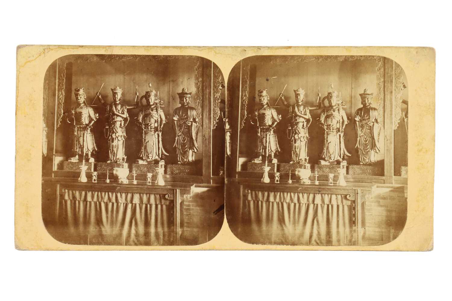 Lot 94 - Stereoview Pierre Joseph Rossier. Views in China
