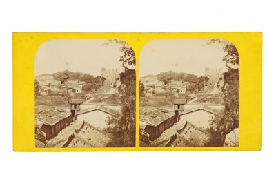 Lot 95 - Stereoview Pierre Joseph Rossier. Views in China