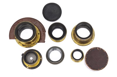 Lot 331 - A Small Selection of Brass Lenses