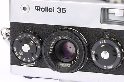 Lot 61 - A Rollei 35 Compact 35mm Camera