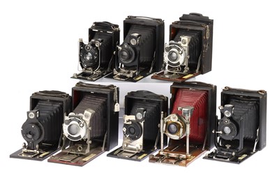 Lot 221 - A Selection of Folding Bed Cameras