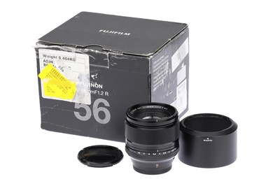 Lot 248 - A Fujifilm Fujinon Super EBC XF f/1.2R 56mm Aspherical Lens