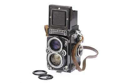 Lot 161 - A Rollei Rolleiflex 2.8 E K7E Medium Format TLR Camera