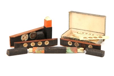 Lot 60 - A Collection of Three Early Microscope Slide Sets