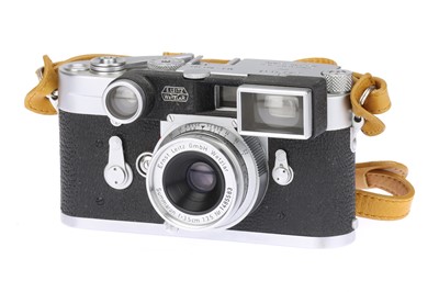 Lot 10 - A Leitz Wetzlar Leica M3 Delay DS 35mm Rangefinder Camera
