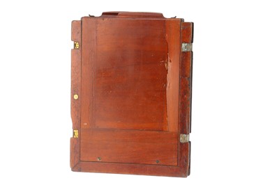 Lot 309 - A Sanderson De Luxe Hand & Stand Mahogany & Brass Camera