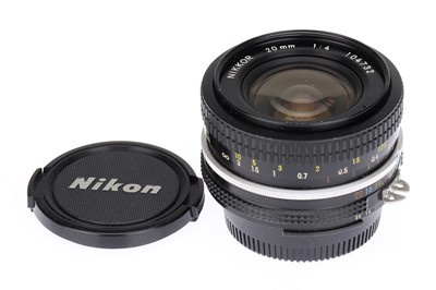 Lot 56 - A Nikon Ai Nikkor f/4 20mm Lens