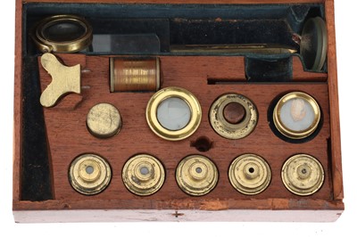 Lot 105 - A Large Cary Gould-Type Microscope