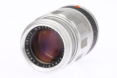 Lot 12 - A Leitz Wetzlar Elmarit f/2.8 90mm Lens