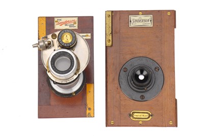 Lot 308 - Two Lenses in Sanderson Lens Boards