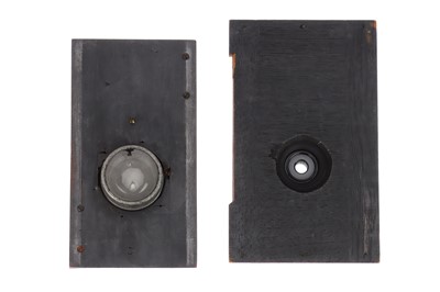 Lot 308 - Two Lenses in Sanderson Lens Boards