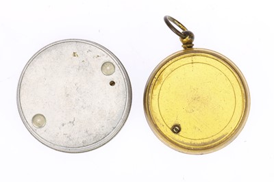 Lot 547 - 2 small Pocket Barometers