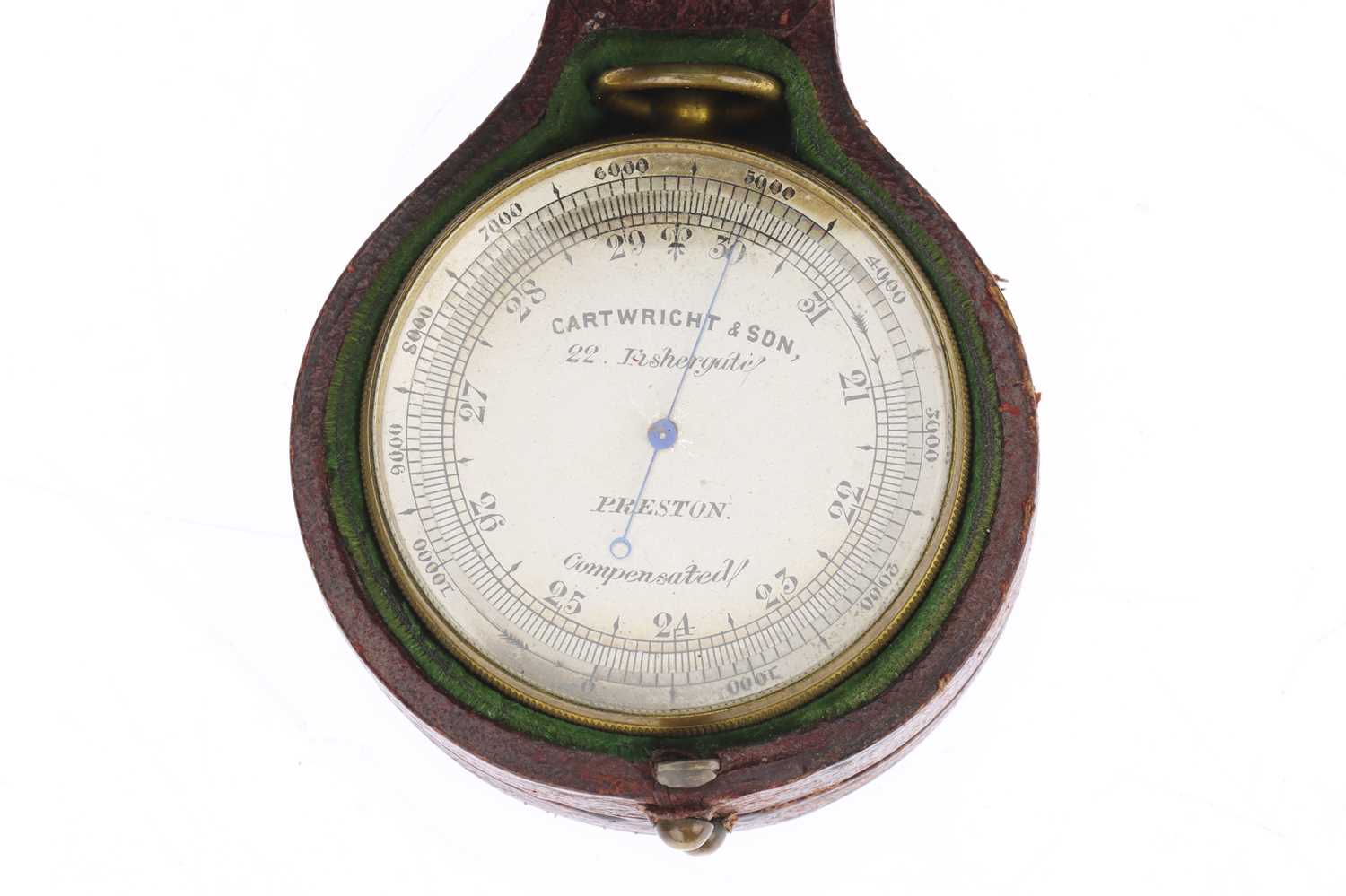 Lot 556 Combination Pocket Aneroid Barometer