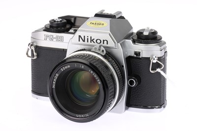 Lot 42 - A Nikon FG-20 35mm Film SLR Camera