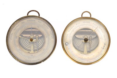 Lot 562 - 2 Bourdon Barometers