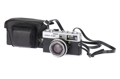 Lot 114 - An Olympus-35 SP 35mm Rangefinder Camera