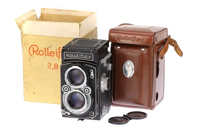 Lot 154 - A Rollefilex 2.8A Medium Format TLR Camera