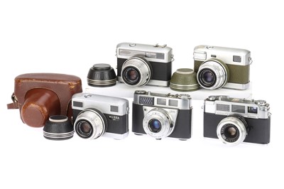 Lot 70 - to include a Yashica Minister 35mm rangefinder...