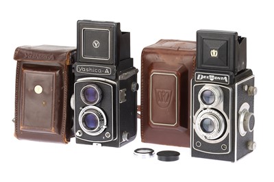 Lot 156 - Two Medium Format TLR Cameras