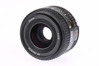 Lot 43 - A Nikon AF Nikkor f/2 35mm Camera Lens