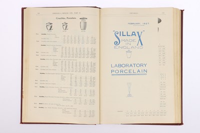 Lot 592 - Collection of Scientific Catalogues