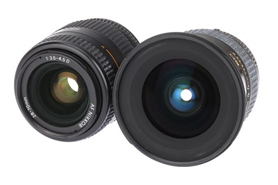 Lot 46 - A Nikon F50 35mm SLR Camera & Lenses
