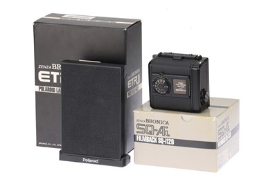 Lot 143 - A Selection of Zenza Bronica Accessories