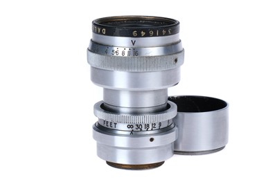 Lot 253 - A J. H. Dallmeyer f/1.9 2" Lens