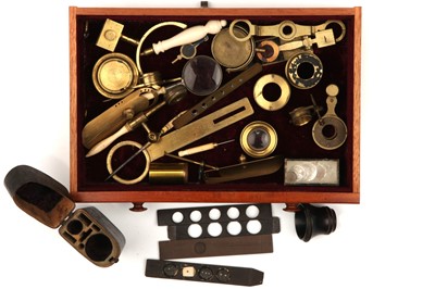 Lot 8 - A Very Fine Collection of 18th & 19th Century Microscope Spares