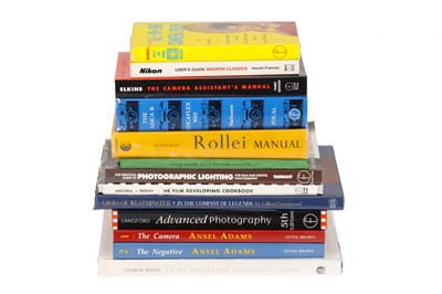 Lot 573 - A Mixed Selection of Photographic Books