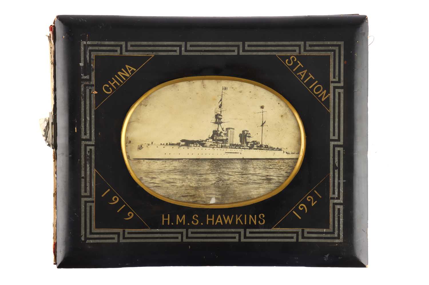 Lot 312 - Naval. HMS Hawkins