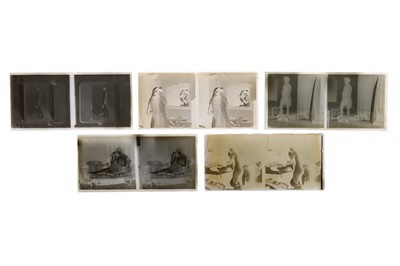Lot 132 - Glass Plate Stereo. Glamour/Erotic
