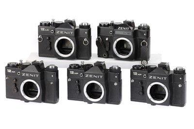 Lot 93 - Five Zenit 35mm Cameras