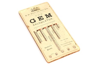 Lot 84 - A Guthrie's Patent Gem Calculator