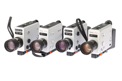 Lot 277 - A Selection of Braun Nizo Super8 Motion Picture Cameras