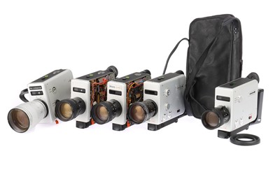 Lot 315 - A Selection of Braun Nizo Motion Picture Cine Cameras