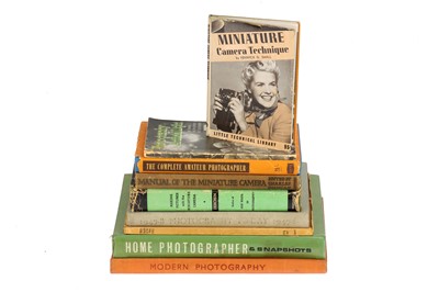 Lot 419 - A Selection of Pre-1953 Photographic Books