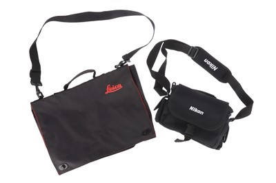 Lot 339 - A Leica Soft Bag and a Nikon Camera Bag