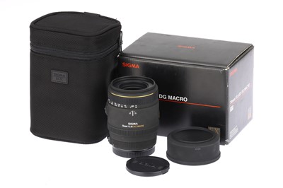 Lot 108 - A Sigma EX DG Macro f/2.8 70mm Camera Lens
