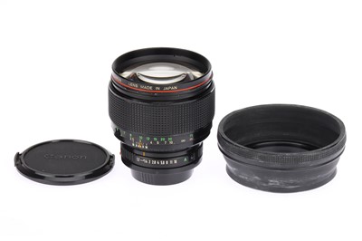 Lot 106 - A Canon Lens FD 85mm f/1.2 L