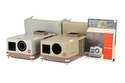 Lot 348 - Two Leitz Pradovit Magazine Slide Projectors