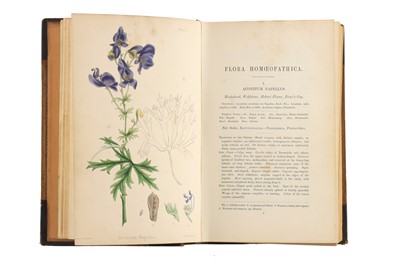 Lot 218 - Hamilton, Edward, The Flora Homoeopathica