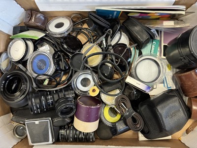 Lot 398A - A Mixed Lot of Camera Filters & Accessories