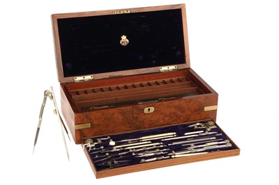 Lot 92 - A Set of Drawing instruments by Troughten and Simms