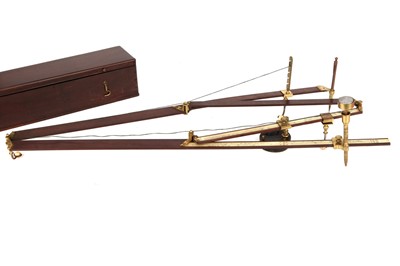 Lot 93 - An Exceptionally Fine Pantograph by George Adams Senior