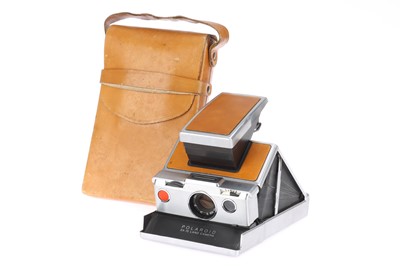 Lot 218 - A Polaroid SX-70 Land Instant Folding SLR Camera